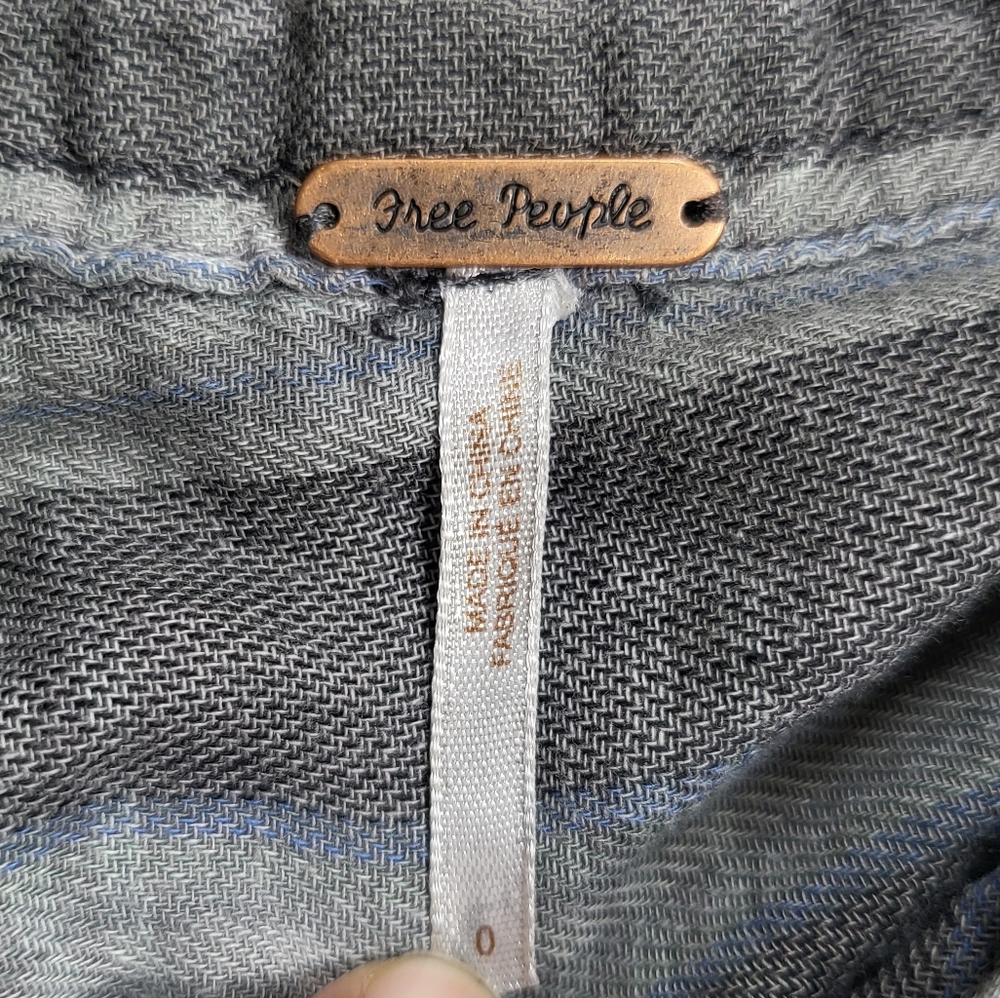 Free People asymmetrical long beautiful bohemian skirt with pockets - Picture 9 of 14